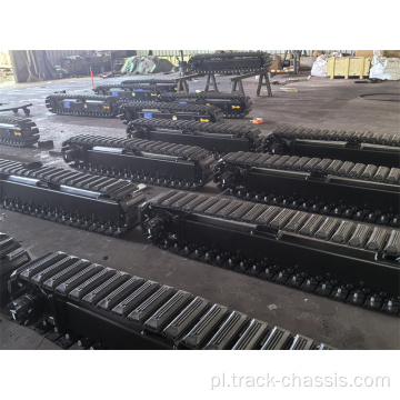 Stalowe podwozie gąsienicowe i układ hydrauliczny